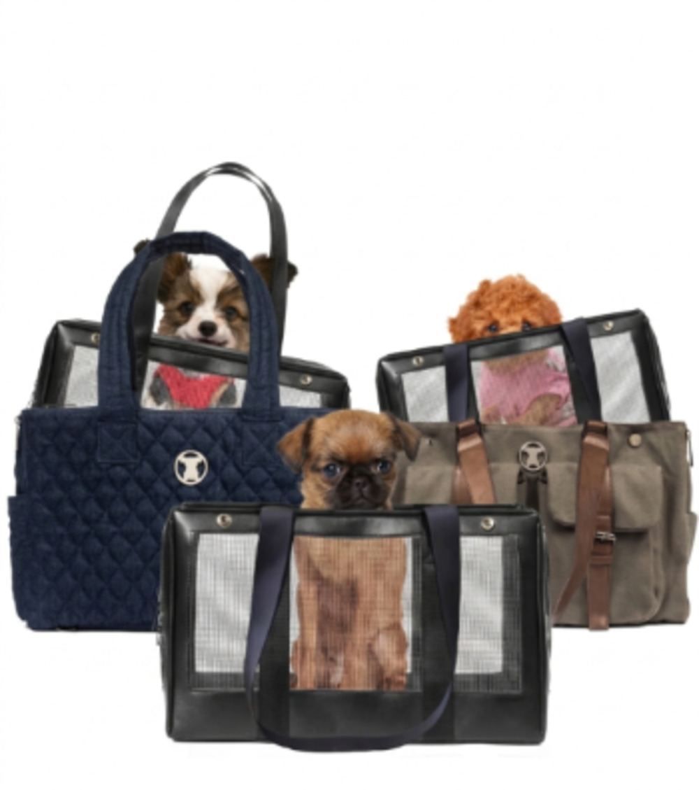 Interchangeable Airline Approved Pet Carrier Combo w/Pockets - Sm Pets up to 8lb
